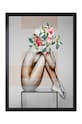 Plakat w ramie czarny AN0008