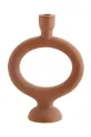 oranžna Madam Stoltz dekorativen svečnik Unisex