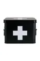 czarny Present Time pudełko do przechowywania Unisex