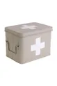 Present Time коробка для зберігання сірий