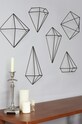 Umbra stenske dekoracije (6-pack) 470520.040 črna