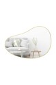 Umbra lustro ścienne Hubba Pebble brązowy 1018529.104