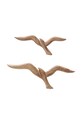 Boltze Decoratiune de perete (2-pack) galben 1007948
