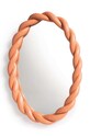 &k amsterdam lusterko Braid Oval różowy 1651.02