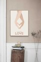 Vissevasse Poster Its All About Love 30x40 cm F.2019.034.M multicolor AA00