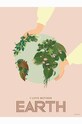 Vissevasse Poster I Love Mother Earth 50x70 cm multicolor F.2019.033.L