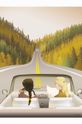 multicolor Vissevasse plakat Road Trip 50x70 cm Unisex
