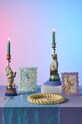 &k amsterdam Διακοσμητικό κηροπήγιο Siamese πολύχρωμο 2740.09