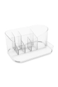 transparentny Umbra organizer na kosmetyki Glam