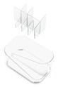 Umbra organizator pentru cosmetice Glam 1016977.165 transparent