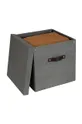 Bigso Box of Sweden Úložná krabica Logan sivá