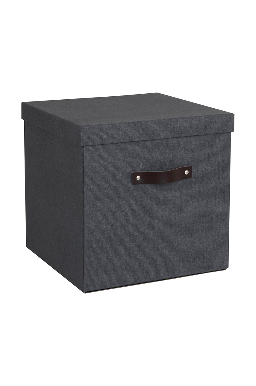 Bigso Box of Sweden Кутия за съхранение Logan черен 9901C6849LEA648
