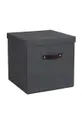 čierna Bigso Box of Sweden Úložná krabica Logan Unisex
