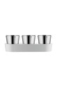 WMF sada květináčů na bylinky s podšálkem Gourmet (3-pack) šedá 641306040