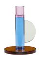 niebieski Hübsch świecznik dekoracyjny Unisex