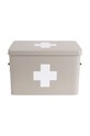 Present Time elsősegély doboz bézs PT3769WG