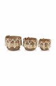 Affek Design set de coșuri de depozitare (3-pack) maro HIWB6686.PROM