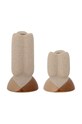 Bloomingville Набір свічників (2-pack) коричневий 82055036