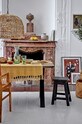 Bloomingville afiș înrămat 82054337 alb AA00