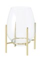 Boltze wazon dekoracyjny ze stelażem Taro transparentny 2005246
