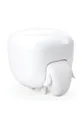 biela Qualy nádoba na vatové tampóny Unisex