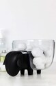 Qualy δοχείο για μπάλες βαμβακιού Sheepshape 10227.BK.CL μαύρο AA00