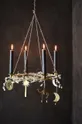 rjava Madam Stoltz dekorativen svečnik