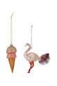 Σετ χριστουγεννιάτικων διακοσμήσεων Bloomingville 2-pack πολύχρωμο 82056330