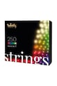 Twinkly inteligentne lampki choinkowe Strings 250 LED RGB + W 20mb TWS250SPP.BEU czarny