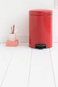 червоний Смітник Brabantia 12 L