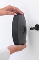 Brabantia lustro ścienne 20,4 x 7,8 cm szary 303449