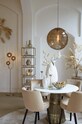 Всекидневна и спалня Декоративна ваза Light & Living Tulipa 5806526 бежов