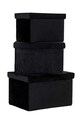 Salon i sypialnia House Nordic zestaw pudełek do przechowywania Monza 3-pack 4401161 multicolor