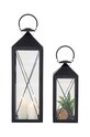 Sada baterek House Nordic Casa Lantern 2-pack 6407470 vícebarevná