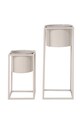 Набір квіткових горщиків зі стелажем House Nordic Marla 2-pack барвистий 9001116