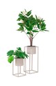 Вітальня та спальня Набір квіткових горщиків зі стелажем House Nordic Marla 2-pack 9001116 барвистий