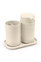 Brabantia zestaw akcesoriów łazienkowych 3-pack 223402 beżowy AA00