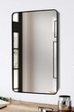 Zidno ogledalo ZEN6090.C crna AA00