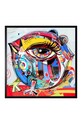 Uokvirena reprodukcija na papiru 70x70 cm šarena 1549201.5216