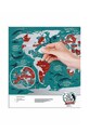 Salon i sypialnia 1DEA.me mapa-zdrapka Travel Map Marine World MW multicolor