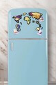 Nappali és hálószoba 1DEA.me kaparós térkép Travel Map Magnetic World MG többszínű
