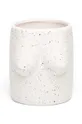 biały Helio Ferretti wazon dekoracyjny Unisex