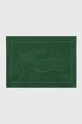зелёный Напольное полотенце Lacoste Vert Unisex