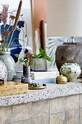Декоративная ваза Bloomingville Cophia 82057652 голубой