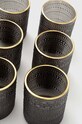 Гостиная и спальня Набор подсвечников Affek Design 6 шт HTID1116.PROM мультиколор