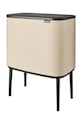Brabantia kosz na śmieci Touch Bin 36 L 201189 beżowy AA00