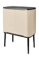 Brabantia kosz na śmieci Touch Bin 36 L beżowy 201189