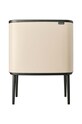 Brabantia cos de gunoi Touch Bin 36 L 201189 bej