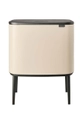 бежевый Урна для мусора Brabantia Bo Touch Hi 3 x 11 L Unisex