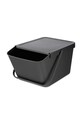 Brabantia cos de gunoi Sort & Go Stackable 20 l 277726 gri AA00